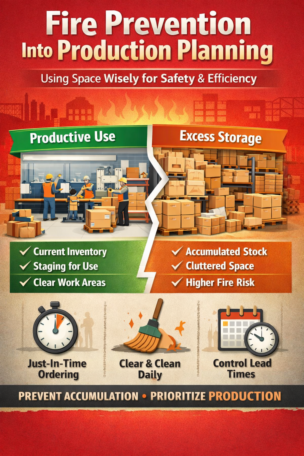 Fire Risk Production Integrating Fire Prevention into Production Planning - Safety Integrated